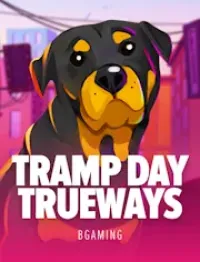 tramp day trueways game logo